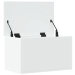 Casa si Gradina - Mobilier - Organizare si depozitare - Cutii depozitare - Cutie de depozitare, alb, 60x35x35 cm, lemn prelucrat - Infinity.ro