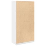 Casa si Gradina - Mobilier - Dulapuri si sifoniere - Sifoniere - Sifonier, alb, 100x50x200 cm, PAL, cantitate 2 rafturi - Infinity.ro
