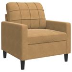Casa si Gradina - Mobilier - Seturi de mobilier - Seturi living - Set de canapele cu perne/rulouri, 4 piese, maro, catifea - Infinity.ro