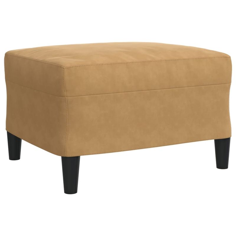 Casa si Gradina - Mobilier - Seturi de mobilier - Seturi living - Set de canapele cu perne/rulouri, 4 piese, maro, catifea - Infinity.ro