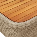Casa si Gradina - Gradina si terasa - Mobilier exterior - Seturi mobila gradina - Set mobilier de gradina cu perne, 3 piese, bej, poliratan - Infinity.ro