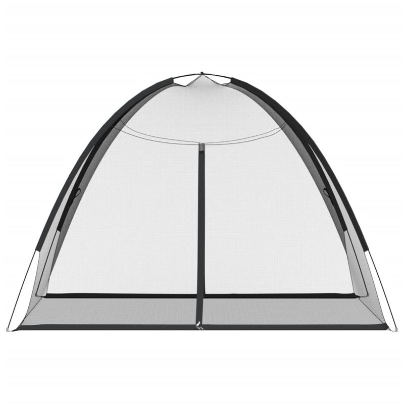 Sport si Outdoor - Camping - Accesorii camping si drumetii - Plasa tantari Mongolia cu usi, 220 ochiuri negru 200x150x140 cm - Infinity.ro