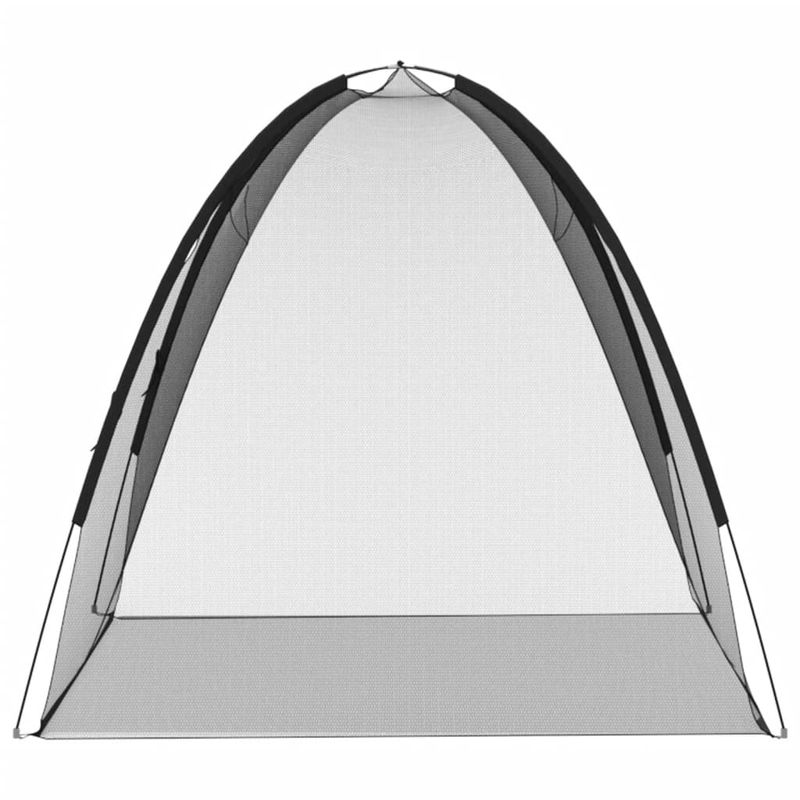 Sport si Outdoor - Camping - Accesorii camping si drumetii - Plasa tantari Mongolia cu usi, 220 ochiuri negru 200x150x140 cm - Infinity.ro