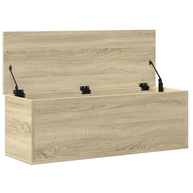 Casa si Gradina - Mobilier - Organizare si depozitare - Cutii depozitare - Cutie de depozitare, stejar sonoma, 102x35x35cm, lemn prelucrat - Infinity.ro