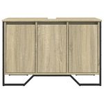 Casa si Gradina - Mobilier - Seturi de mobilier - Seturi baie - Dulap chiuveta baie, stejar sonoma, 91x35x60 cm, lemn prelucrat - Infinity.ro