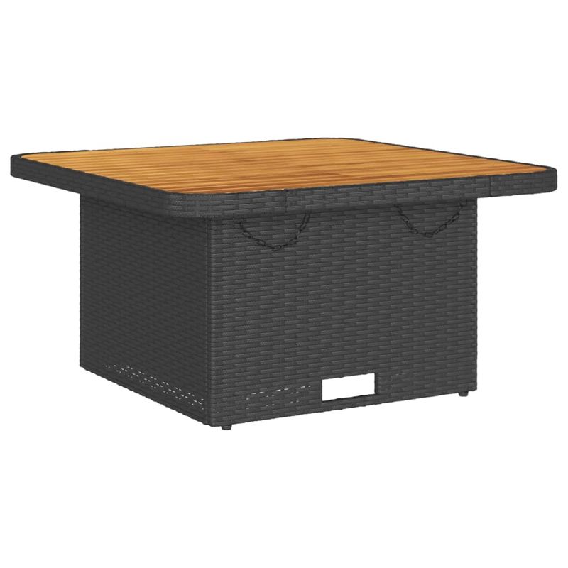 Casa si Gradina - Gradina si terasa - Mobilier exterior - Seturi mobila gradina - Set mobilier relaxare gradina 4 piese cu perne poliratan negru - Infinity.ro