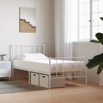 Casa si Gradina - Mobilier - Saltele si somiere - Saltele - Saltea din spuma, alb, 100x220 cm, duritate H2 H3 - Infinity.ro