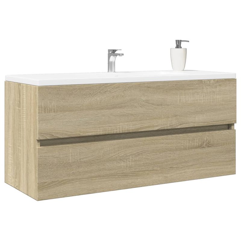 Casa si Gradina - Mobilier - Seturi de mobilier - Seturi baie - Dulap chiuveta baie stejar sonoma 100x38,5x45 cm lemn prelucrat - Infinity.ro