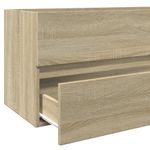 Casa si Gradina - Mobilier - Seturi de mobilier - Seturi baie - Dulap chiuveta baie stejar sonoma 100x38,5x45 cm lemn prelucrat - Infinity.ro