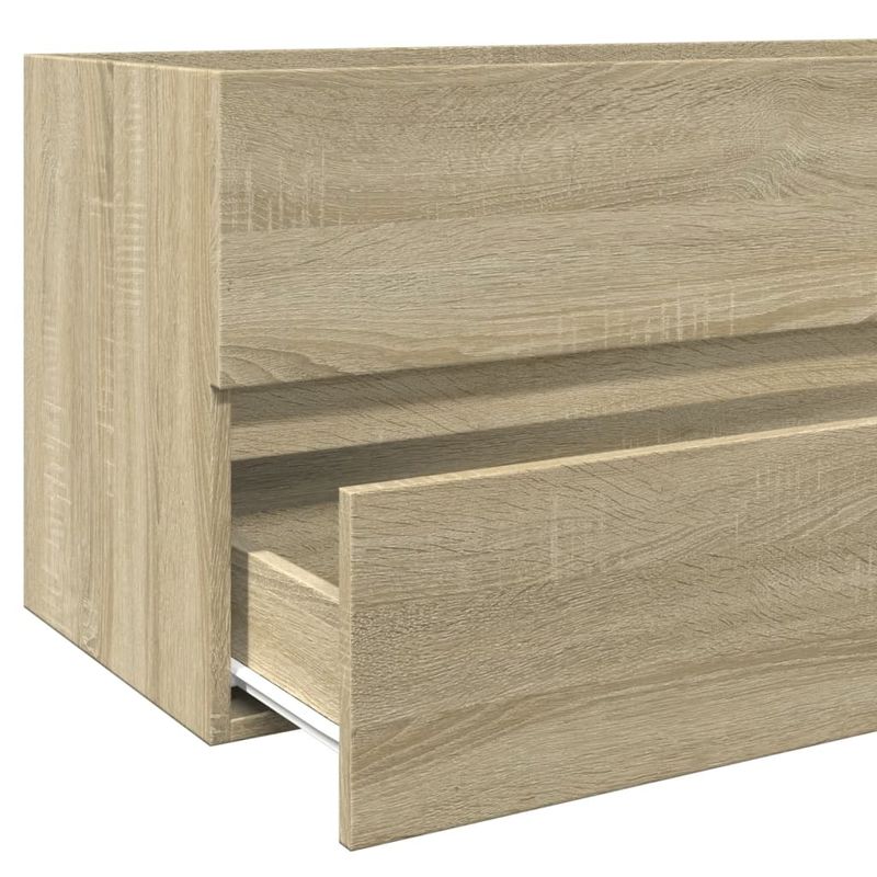 Casa si Gradina - Mobilier - Seturi de mobilier - Seturi baie - Dulap chiuveta baie stejar sonoma 100x38,5x45 cm lemn prelucrat - Infinity.ro