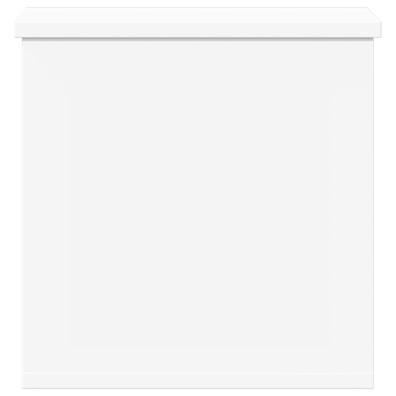 Casa si Gradina - Mobilier - Organizare si depozitare - Cutii depozitare - Cutie de depozitare, alb, 30x35x35 cm, lemn prelucrat - Infinity.ro