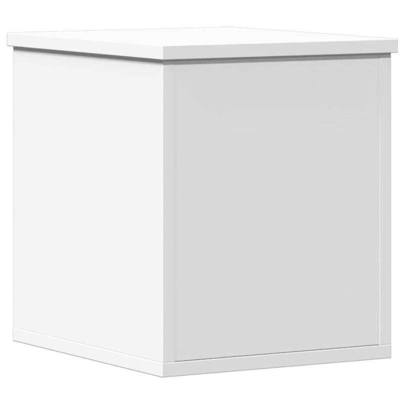 Casa si Gradina - Mobilier - Organizare si depozitare - Cutii depozitare - Cutie de depozitare, alb, 30x35x35 cm, lemn prelucrat - Infinity.ro