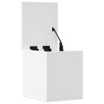 Casa si Gradina - Mobilier - Organizare si depozitare - Cutii depozitare - Cutie de depozitare, alb, 30x35x35 cm, lemn prelucrat - Infinity.ro