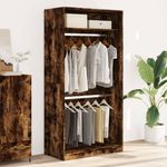 Casa si Gradina - Mobilier - Dulapuri si sifoniere - Sifoniere - Sifonier, stejar afumat, 100x50x200 cm, lemn prelucrat, cantitate 1 raft - Infinity.ro