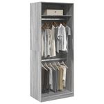 Casa si Gradina - Mobilier - Dulapuri si sifoniere - Sifoniere - Sifonier, gri sonoma, 80x50x200 cm, lemn prelucrat, cantitate 1 raft - Infinity.ro