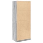 Casa si Gradina - Mobilier - Dulapuri si sifoniere - Sifoniere - Sifonier, gri sonoma, 80x50x200 cm, lemn prelucrat, cantitate 1 raft - Infinity.ro