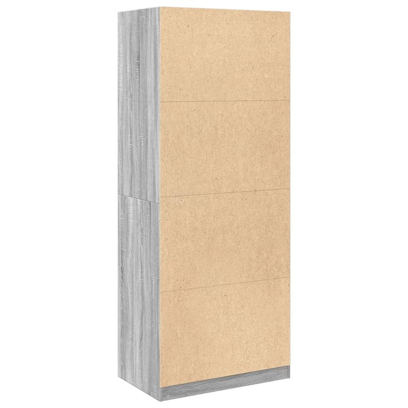 Casa si Gradina - Mobilier - Dulapuri si sifoniere - Sifoniere - Sifonier, gri sonoma, 80x50x200 cm, lemn prelucrat, cantitate 1 raft - Infinity.ro