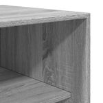Casa si Gradina - Mobilier - Dulapuri si sifoniere - Sifoniere - Sifonier, gri sonoma, 80x50x200 cm, lemn prelucrat, cantitate 1 raft - Infinity.ro