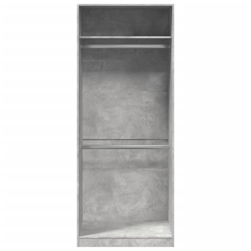 Casa si Gradina - Mobilier - Dulapuri si sifoniere - Sifoniere - Sifonier, gri beton, 80x50x200 cm, lemn prelucrat, cantitate 1 raft - Infinity.ro