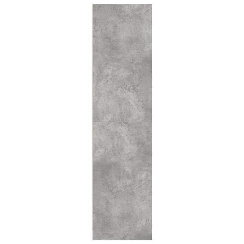 Casa si Gradina - Mobilier - Dulapuri si sifoniere - Sifoniere - Sifonier, gri beton, 80x50x200 cm, lemn prelucrat, cantitate 1 raft - Infinity.ro