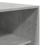Casa si Gradina - Mobilier - Dulapuri si sifoniere - Sifoniere - Sifonier, gri beton, 80x50x200 cm, lemn prelucrat, cantitate 1 raft - Infinity.ro