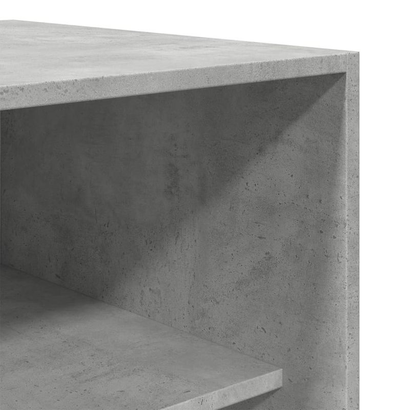Casa si Gradina - Mobilier - Dulapuri si sifoniere - Sifoniere - Sifonier, gri beton, 80x50x200 cm, lemn prelucrat, cantitate 1 raft - Infinity.ro