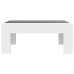 Casa si Gradina - Mobilier - Mese si birouri - Masute de cafea - Masuta de cafea cu LED infinity, alb, 70x50x30 cm - Infinity.ro