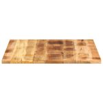 Casa si Gradina - Mobilier - Feronerie si accesorii mobila - Blat de masa, 90x90x2,5 cm, patrat, lemn masiv mango brut - Infinity.ro