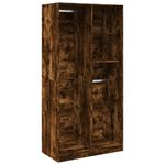 Casa si Gradina - Mobilier - Dulapuri si sifoniere - Sifoniere - Sifonier, stejar afumat, 100x50x200 cm, lemn prelucrat, cantitate 2 rafturi - Infinity.ro