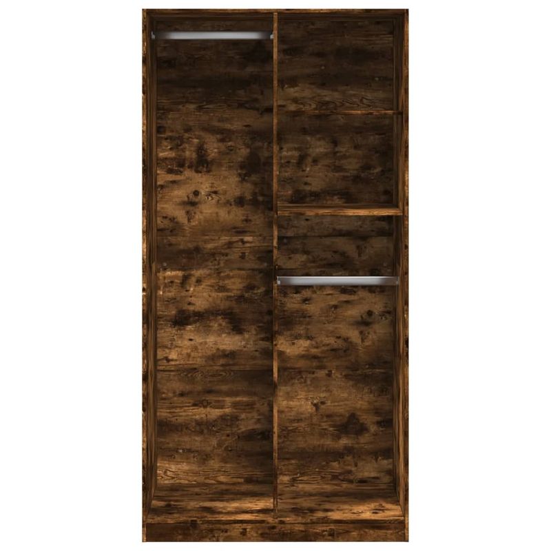 Casa si Gradina - Mobilier - Dulapuri si sifoniere - Sifoniere - Sifonier, stejar afumat, 100x50x200 cm, lemn prelucrat, cantitate 2 rafturi - Infinity.ro