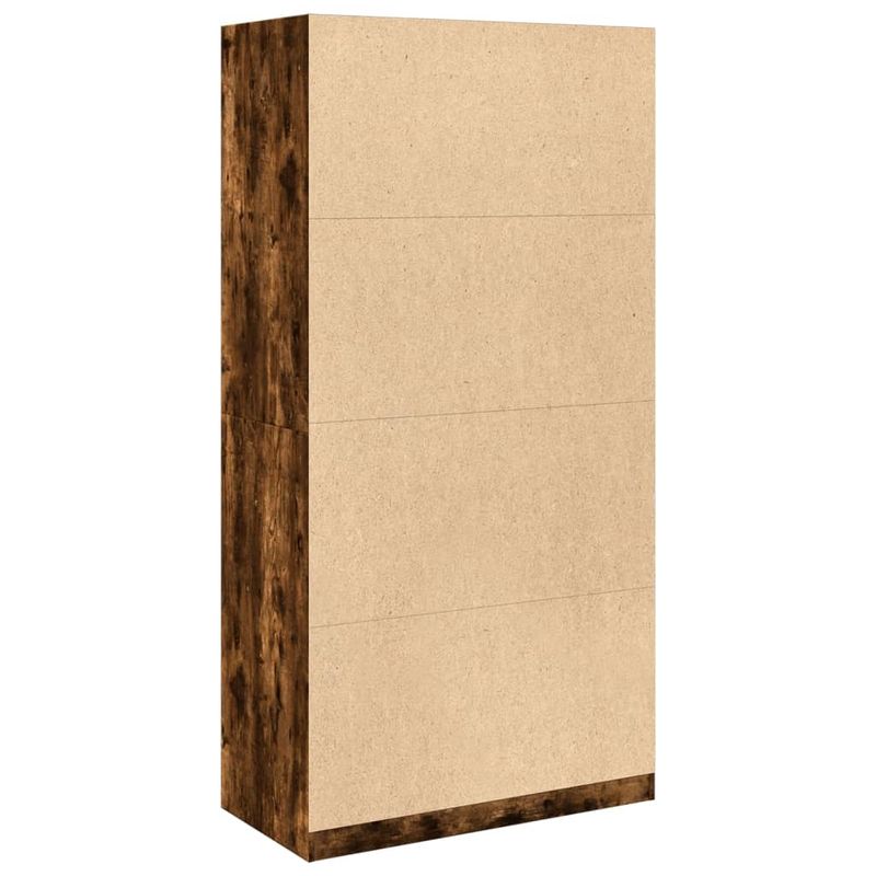 Casa si Gradina - Mobilier - Dulapuri si sifoniere - Sifoniere - Sifonier, stejar afumat, 100x50x200 cm, lemn prelucrat, cantitate 2 rafturi - Infinity.ro
