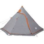 Sport si Outdoor - Camping - Corturi camping - Cort de camping tipi pentru 5 persoana, gri, impermeabil - Infinity.ro