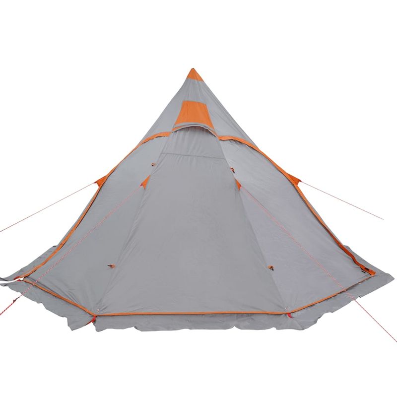 Sport si Outdoor - Camping - Corturi camping - Cort de camping tipi pentru 5 persoana, gri, impermeabil - Infinity.ro