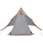 Sport si Outdoor - Camping - Corturi camping - Cort de camping tipi pentru 5 persoana, gri, impermeabil - Infinity.ro