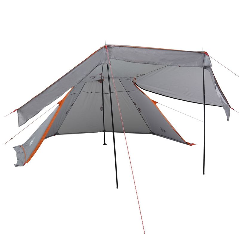 Sport si Outdoor - Camping - Corturi camping - Cort de camping tipi pentru 5 persoana, gri, impermeabil - Infinity.ro