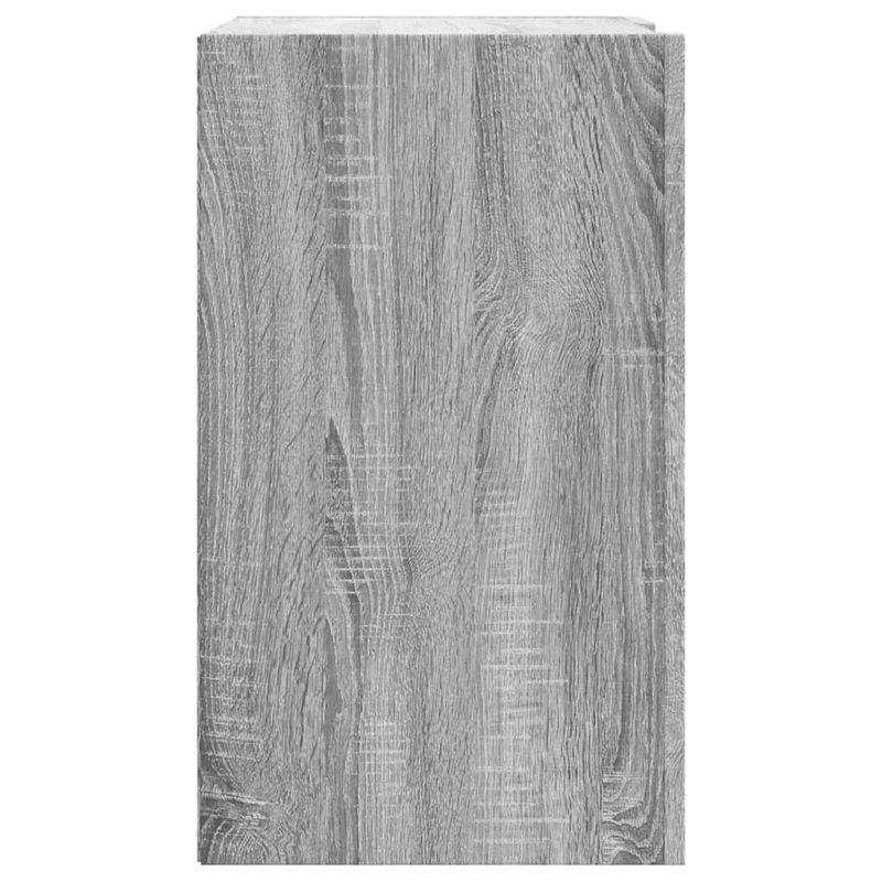 Casa si Gradina - Mobilier - Biblioteci si rafturi - Rafturi - Dulap de perete, gri sonoma, 75x35x60 cm, lemn compozit - Infinity.ro
