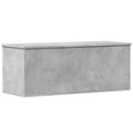 Casa si Gradina - Mobilier - Organizare si depozitare - Cutii depozitare - Cutie de depozitare, gri beton, 90x35x35 cm, lemn prelucrat - Infinity.ro