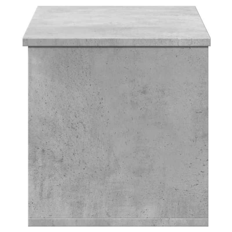 Casa si Gradina - Mobilier - Organizare si depozitare - Cutii depozitare - Cutie de depozitare, gri beton, 90x35x35 cm, lemn prelucrat - Infinity.ro