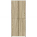 Casa si Gradina - Constructii - Depozitare, transport si protectie - Rafturi, fisete si vestiare - Fiset, stejar sonoma, 60x32x153 cm, lemn prelucrat - Infinity.ro
