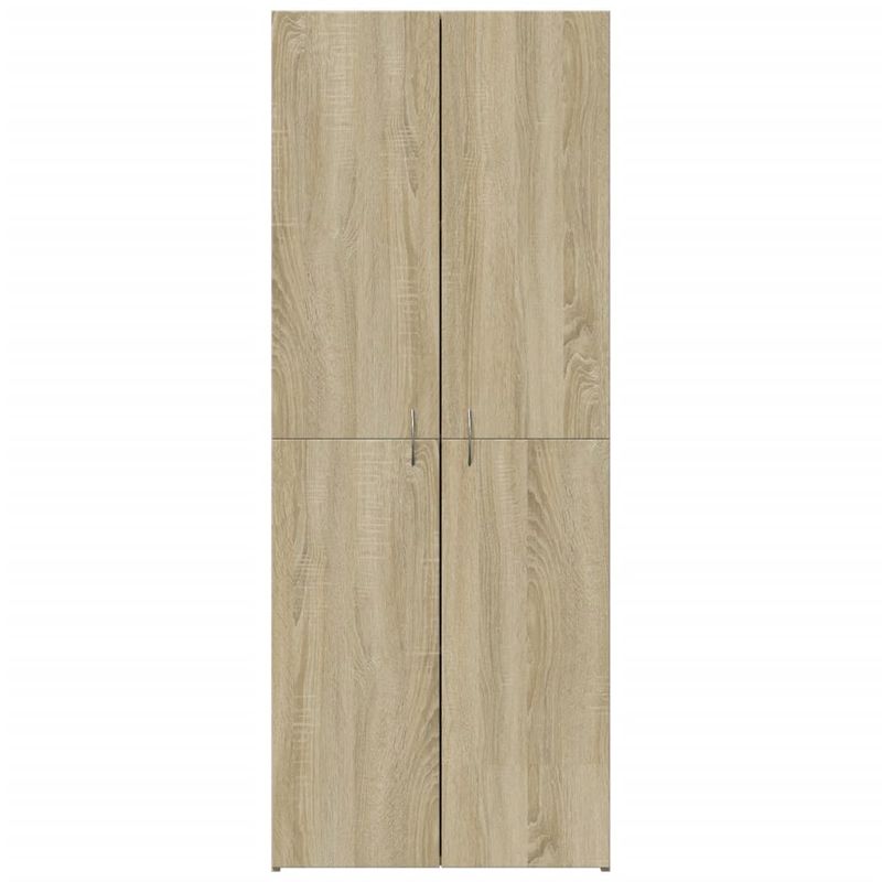 Casa si Gradina - Constructii - Depozitare, transport si protectie - Rafturi, fisete si vestiare - Fiset, stejar sonoma, 60x32x153 cm, lemn prelucrat - Infinity.ro