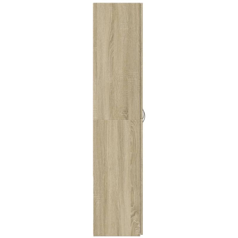 Casa si Gradina - Constructii - Depozitare, transport si protectie - Rafturi, fisete si vestiare - Fiset, stejar sonoma, 60x32x153 cm, lemn prelucrat - Infinity.ro