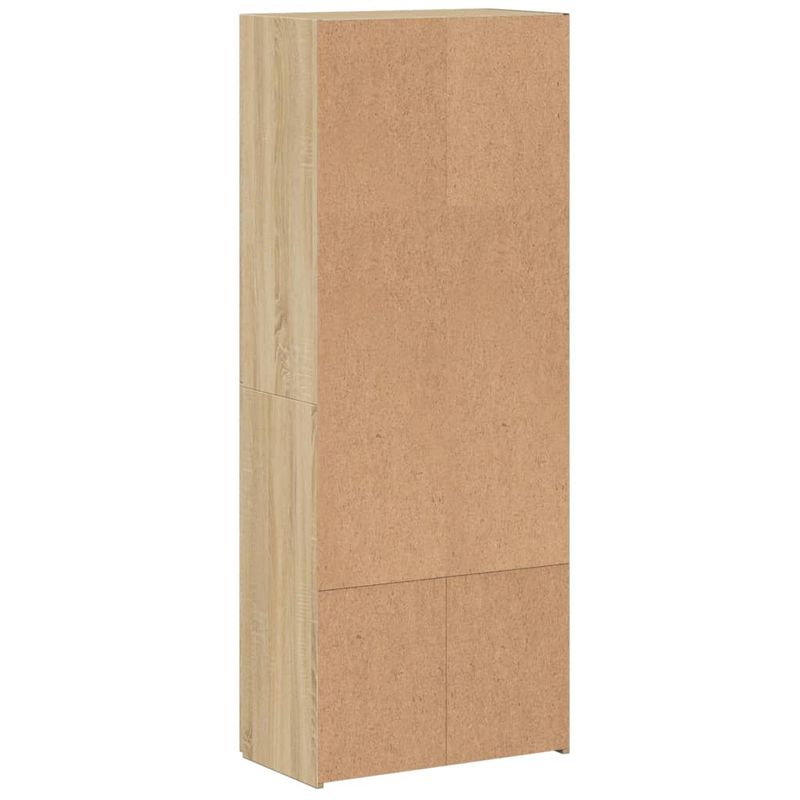 Casa si Gradina - Constructii - Depozitare, transport si protectie - Rafturi, fisete si vestiare - Fiset, stejar sonoma, 60x32x153 cm, lemn prelucrat - Infinity.ro