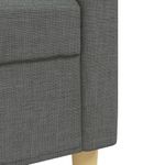 Casa si Gradina - Mobilier - Seturi de mobilier - Seturi living - Set canapele cu taburet si perne, 4 piese, gri inchis, textil - Infinity.ro