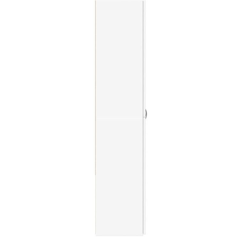 Casa si Gradina - Constructii - Depozitare, transport si protectie - Rafturi, fisete si vestiare - Fiset, alb, 60x32x153 cm, lemn prelucrat - Infinity.ro