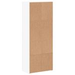 Casa si Gradina - Constructii - Depozitare, transport si protectie - Rafturi, fisete si vestiare - Fiset, alb, 60x32x153 cm, lemn prelucrat - Infinity.ro