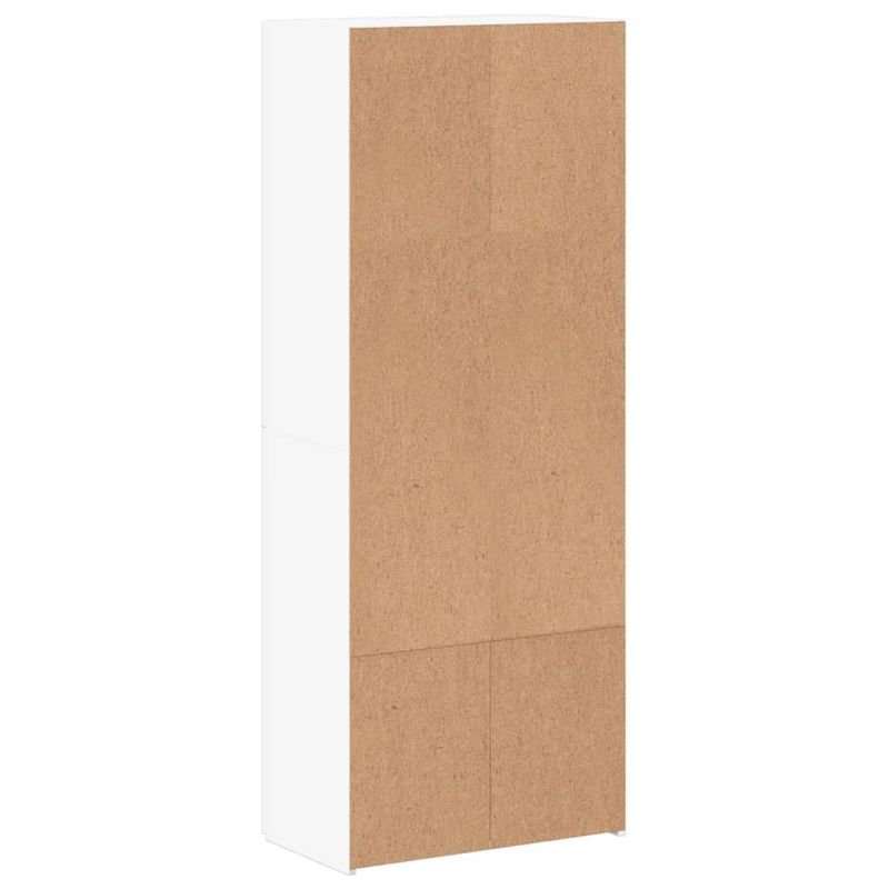 Casa si Gradina - Constructii - Depozitare, transport si protectie - Rafturi, fisete si vestiare - Fiset, alb, 60x32x153 cm, lemn prelucrat - Infinity.ro