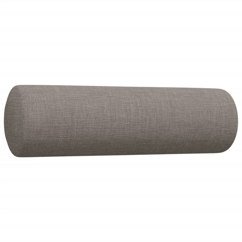 Casa si Gradina - Mobilier - Seturi de mobilier - Seturi living - Set de canapele cu perne, 3 piese, gri taupe, textil - Infinity.ro