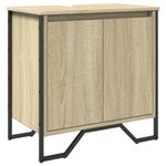 Casa si Gradina - Mobilier - Seturi de mobilier - Seturi baie - Dulap chiuveta baie, stejar sonoma, 60x35x60 cm, lemn prelucrat - Infinity.ro