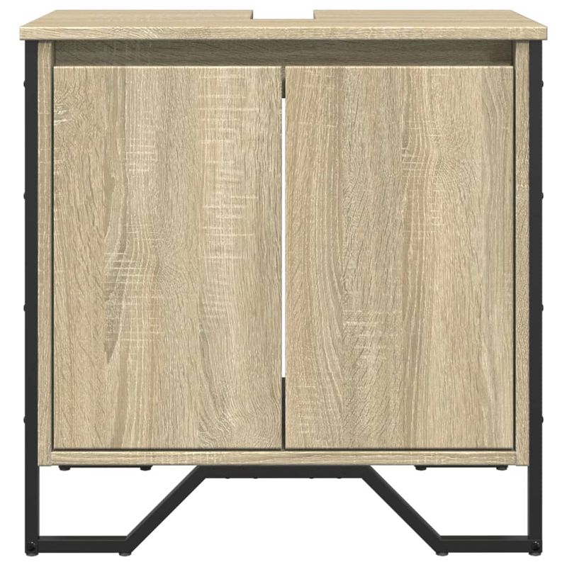 Casa si Gradina - Mobilier - Seturi de mobilier - Seturi baie - Dulap chiuveta baie, stejar sonoma, 60x35x60 cm, lemn prelucrat - Infinity.ro