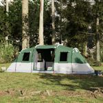 Sport si Outdoor - Camping - Corturi camping - Cort de familie tunel, 6 persoane, verde, impermeabil - Infinity.ro